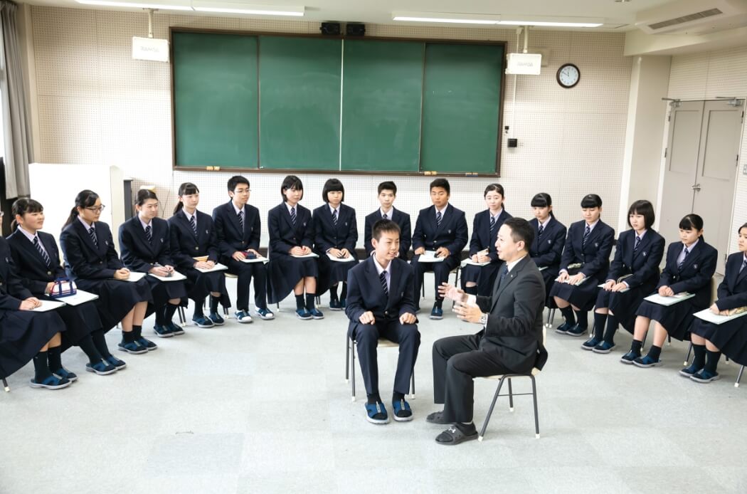 “こころ”で感じる教育で、<br>感謝することの大切さを学ぶ