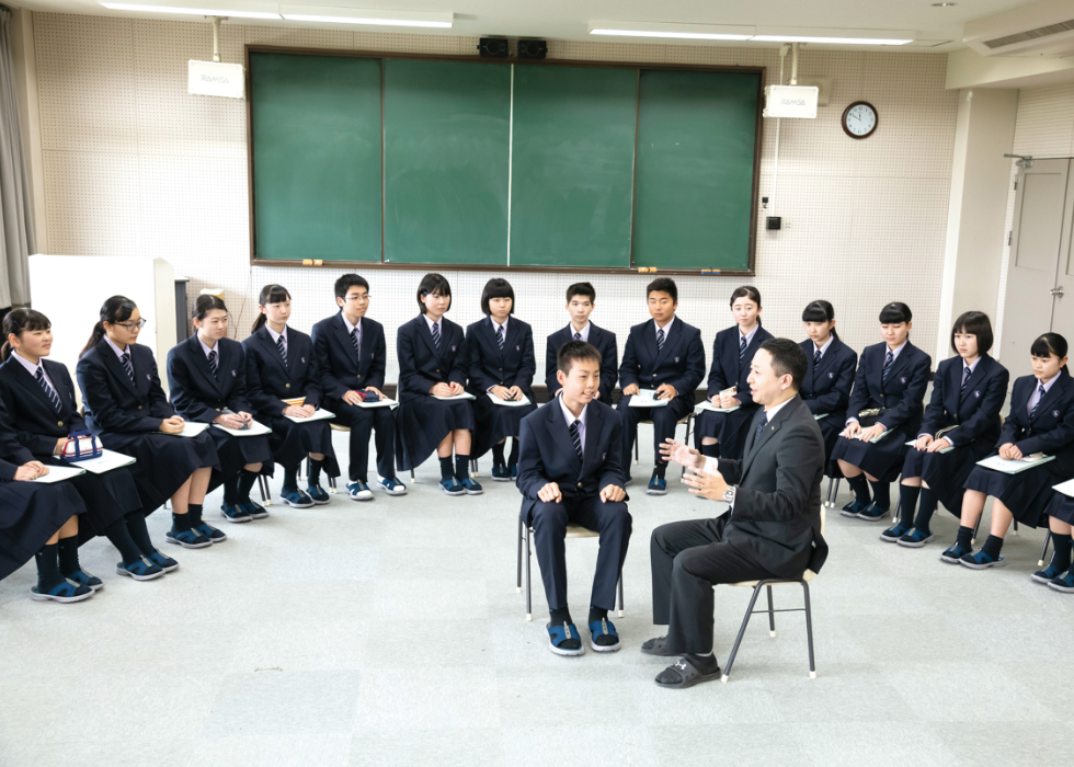 「こころ・感謝」の授業