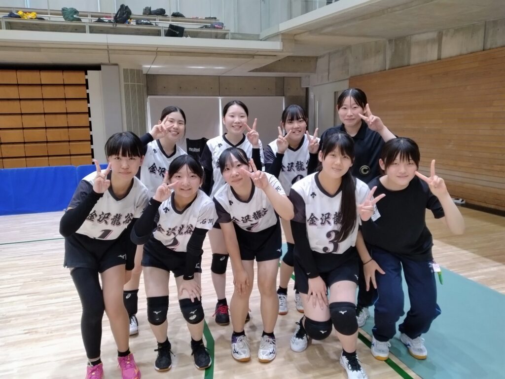 女子バレーボール部　全日本バレーボール高等学校選手権大会予選会